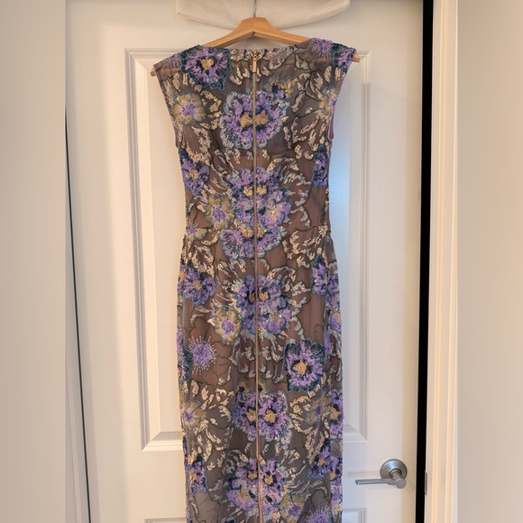 NWOT Bronx and Banco Violet Floral Maxi Dress - Picture 12 of 15